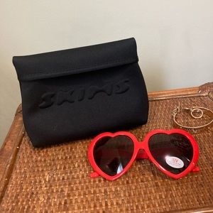 Small black Skims pouch